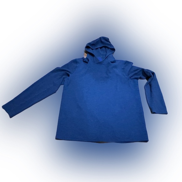 Blue Lululemon Hooded Sweater - Picture 1 of 5